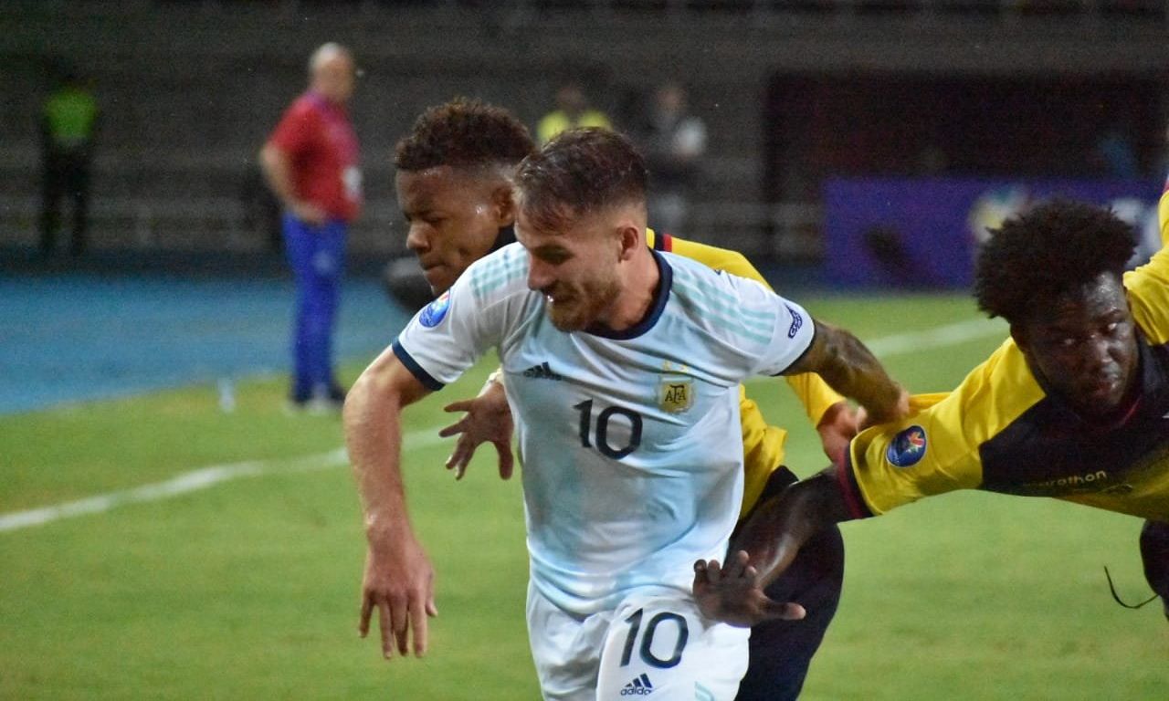 Victoria argentina ante Ecuador