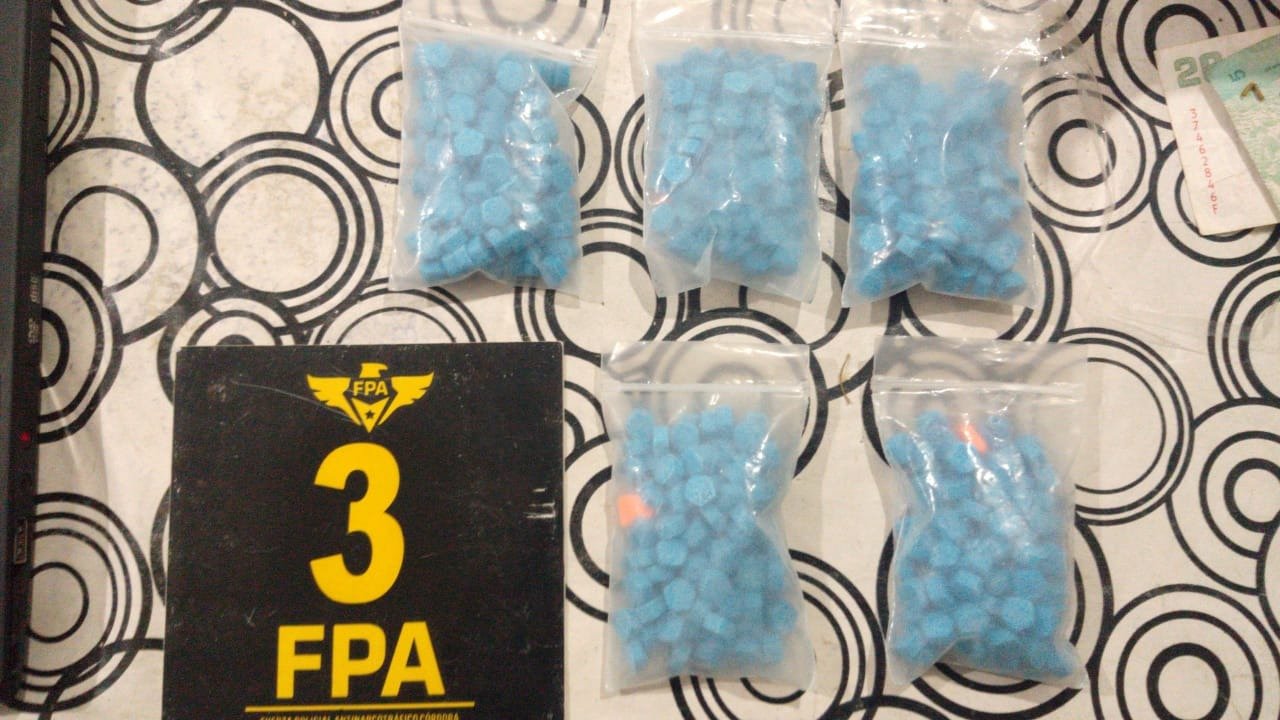 FPA incautó más de 500 pastillas de éxtasis provenientes de Europa y Brasil 