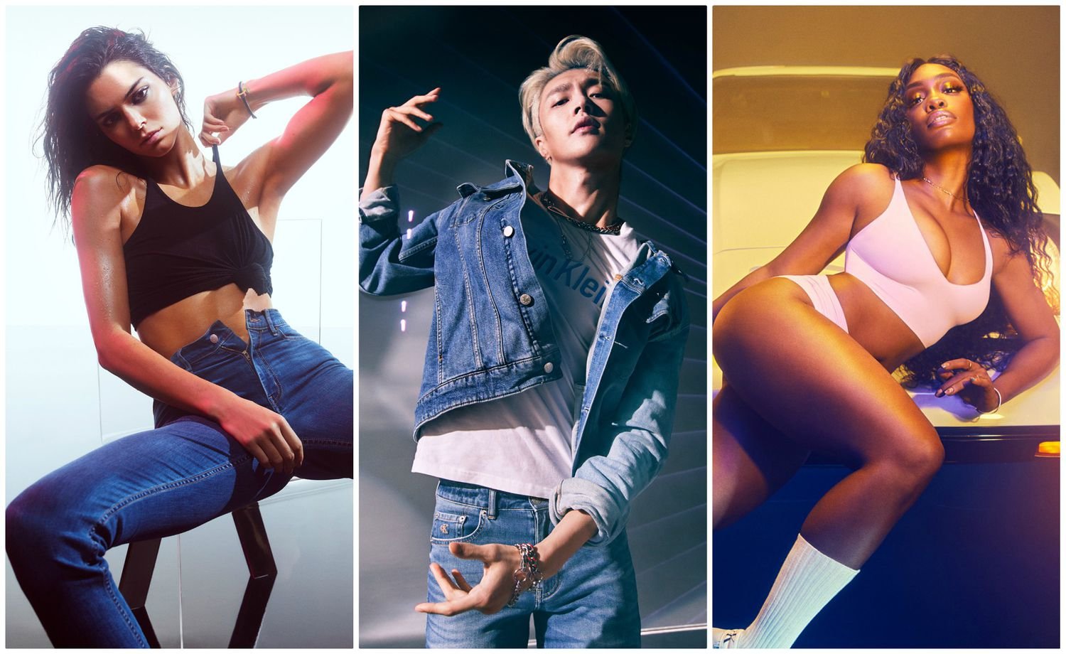 Maluma, Justin Bieber y Kendall Jenner se desnundan ante el mundo