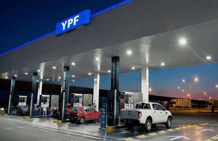 YPF incrementó el precio de las naftas y el aumento ya rige en la ciudad 