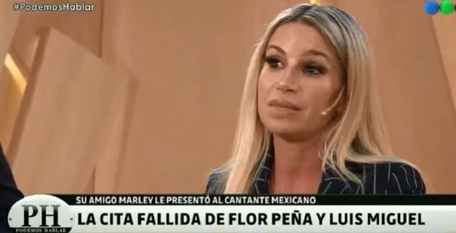 Florencia Peña y su fallida cita con Luis Miguel: "Me hizo echar por un seguridad"