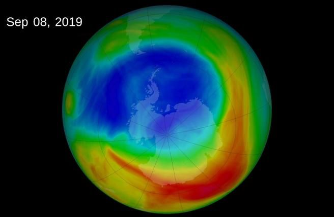 Descubren un gran agujero en la capa de ozono sobre el Ártico