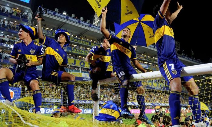Boca recibió el trofeo de la Superliga en una ceremonia virtual