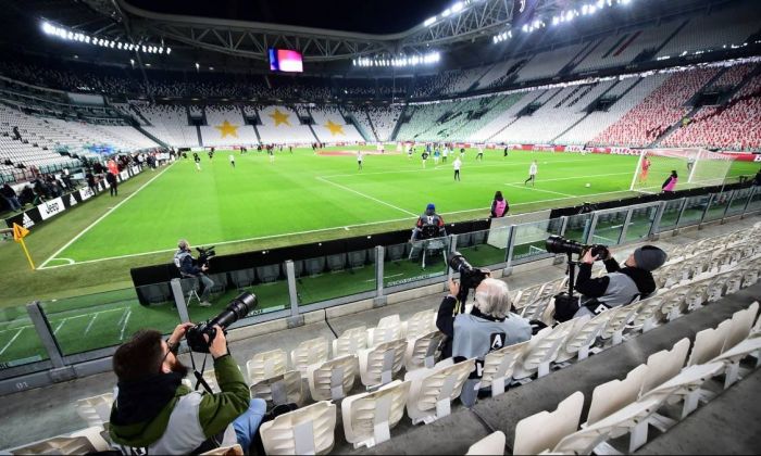 La Serie A estudia cerrar los estadios hasta 2021