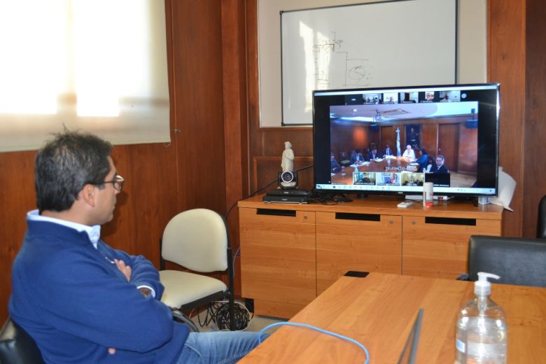 Por videoconferencia Cardozo participó del encuentro de ministros de salud de todo el país