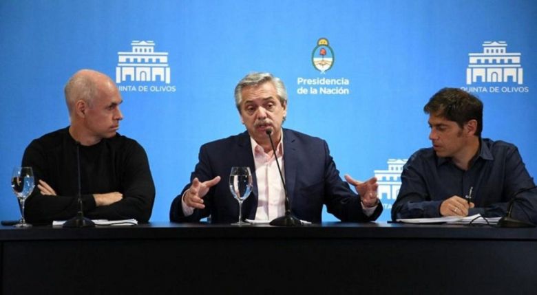 Fernández, Kicillof y Larreta anuncian la extensión de la cuarentena con más restricciones