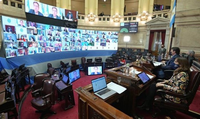 Juntos por el Cambio denunció “apagón de micrófonos” en la sesión del Senado