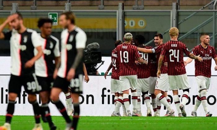 Milan se lo dio vuelta a Juventus con una remontada memorable