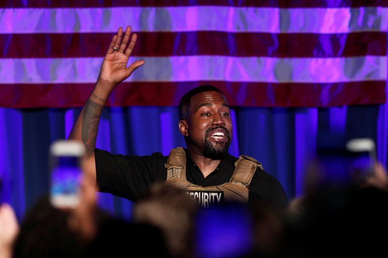 El polémico lanzamiento de campaña de Kanye West a la presidencia: aborto, esclavitud y una propuesta millonaria