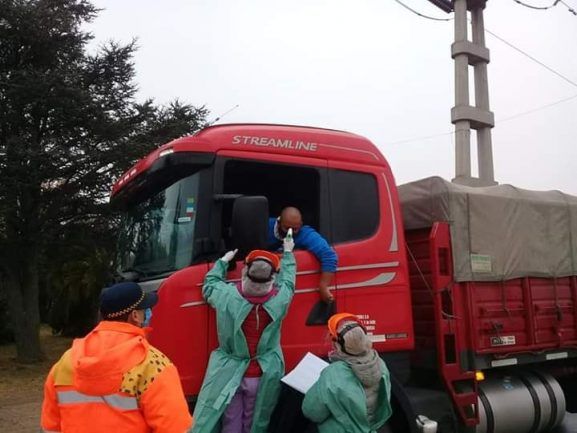 Sampacho espera los resultados de un camionero que dio positivo en un control de Huinca Renancó 