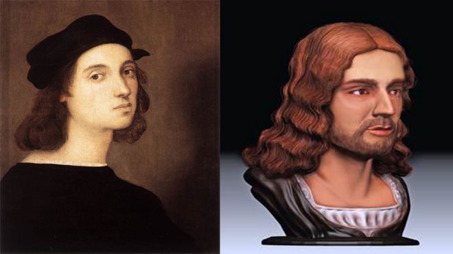Rafael Sanzio: cómo una reconstrucción del rostro ayudó a confirmar dónde estaba enterrado el genio del Renacimiento