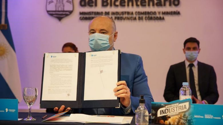 La Provincia firmó el convenio de Cooperación Industrial 4.0