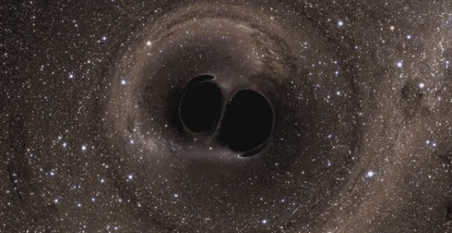 La mayor fuente de ondas gravitacionales nunca vista muestra la formación de un nuevo tipo de agujero negro