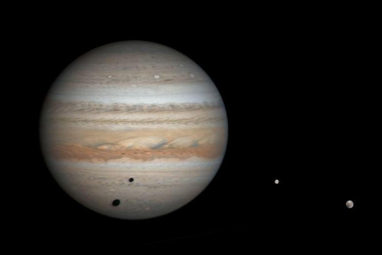 Las lunas de Júpiter son muchas más que las que se creía, según un nuevo estudio