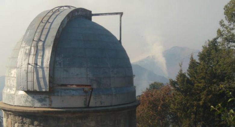  Un incendio afectó al Observatorio Astronómico de Bosque Alegre