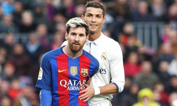 Messi vs Cristiano en la UEFA