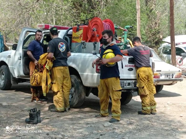 La Provincia coordina ayuda social para zonas afectadas por los incendios