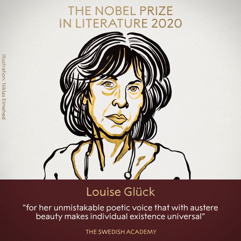 La poeta estadounidense Louise Glück ganó el Premio Nobel de Literatura