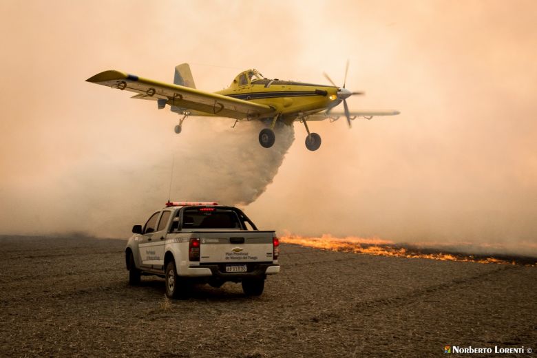 “Los aeroaplicadores y los aviones para incendios no pueden entrar con esos equipos a las montañas"