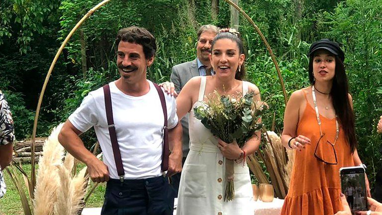 Las fotos de la fiesta de casamiento de Juana Repetto y Sebastián Graviotto con familiares y amigos