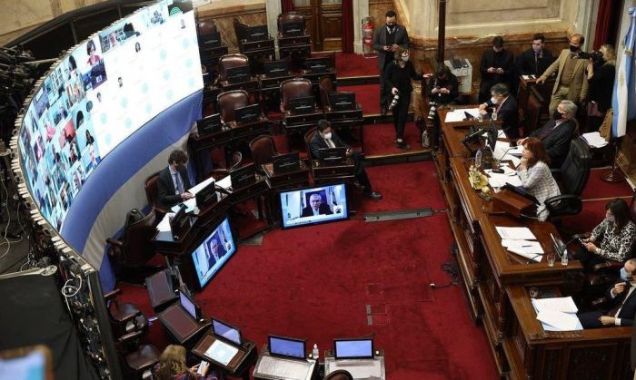 Senado: Caserio confirmó el inicio del debate sobre las grandes fortunas