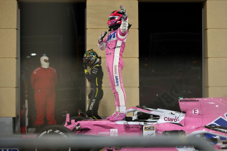 "Checo" Pérez y su primer triunfo en la Fórmula 1
