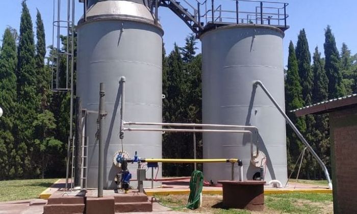 Inauguraron una planta de tratamiento de residuos cloacales en Carnerillo