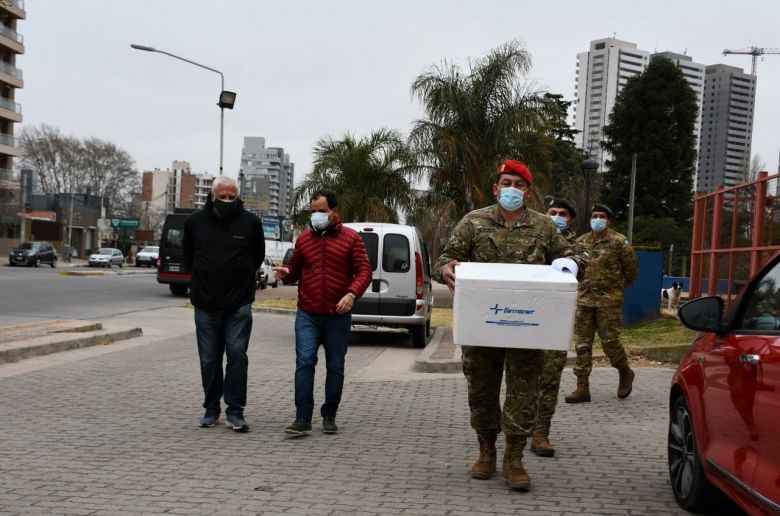 El Ejército prepara una logística para vacunar a 40 mil personas en Río Cuarto