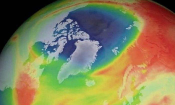 Se cerró el agujero de la capa de ozono en la zona del Ártico