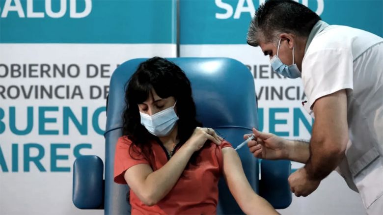 La Argentina, puesto 7 en un ranking mundial de mayor cantidad de vacunados por millón de habitantes