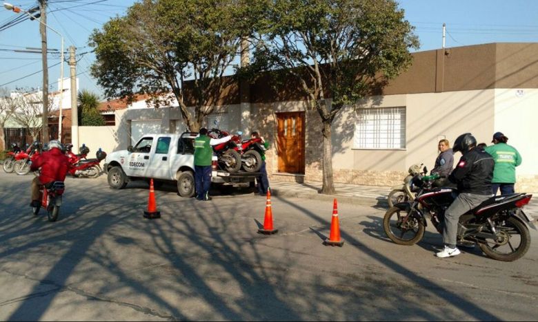 El Ente de Prevención Ciudadana secuestró más de 140 motos en distintos procedimientos