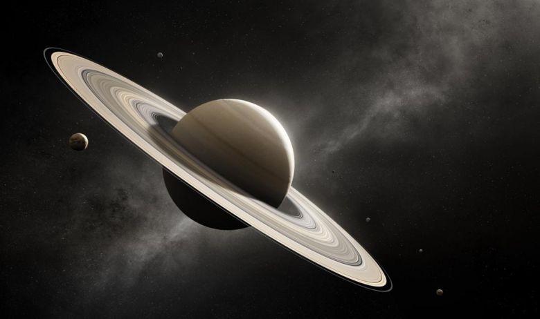 La inclinación de Saturno está causada por sus lunas