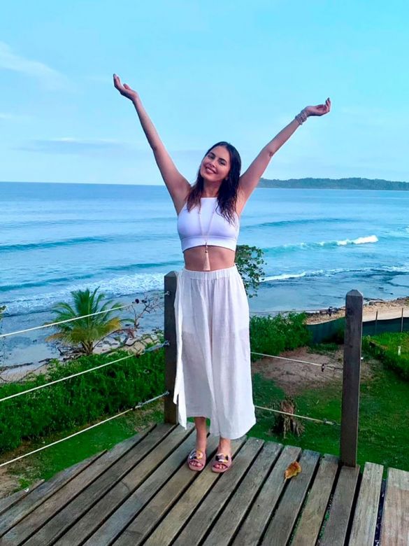 La foto de Silvina Luna, de vacaciones en Panamá, que generó desconcierto en sus seguidores