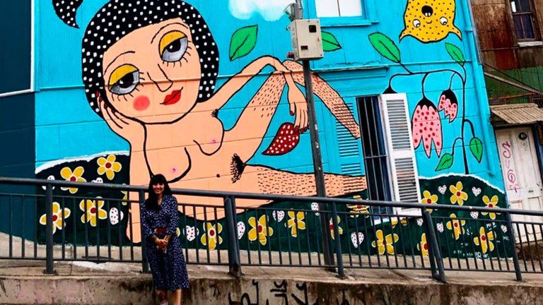 El mural de Mon Laferte que indignó a las autoridades chilenas: “Es egoísta e individualista”