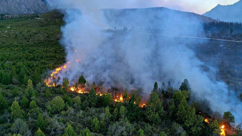 La lluvia trajo alivio a los incendios en El Bolsón, aunque afirman que hay desaparecidos