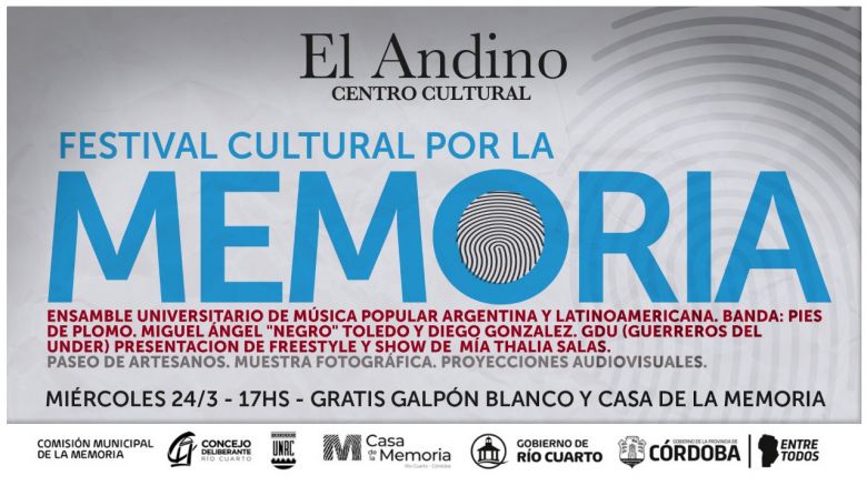 Festival Cultural por la Memoria