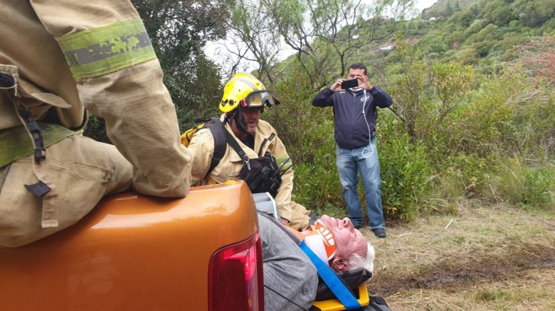 Dos turistas cayeron de una aerosilla en Los Cocos