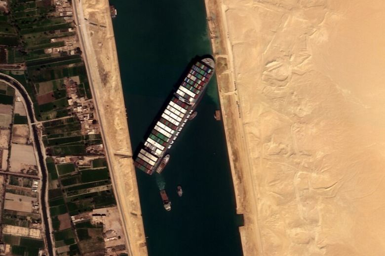 Canal de Suez: podría escasear desde café hasta papel higiénico en el mundo por el bloqueo
