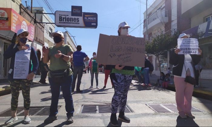 Comerciantes de Mitre al 1000 se quejan por las protestas de los empleados del Urológico