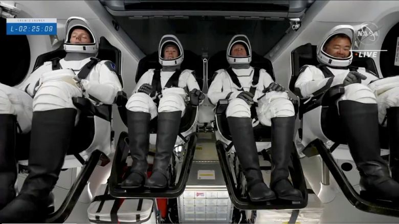 SpaceX lanzó su tercera misión tripulada a la Estación Espacial Internacional