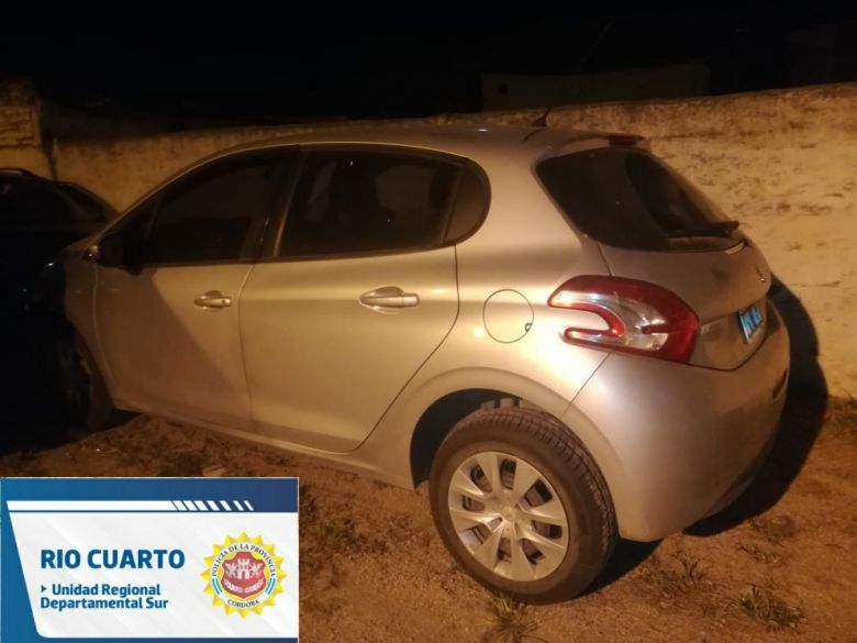 Con una bebé en brazos: robaron un auto en Elena y fueron sorprendidas en Río Cuarto
