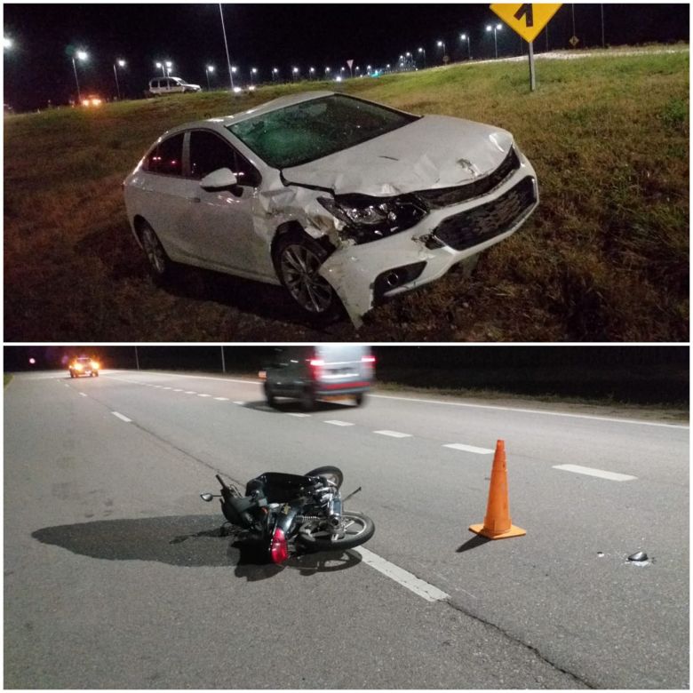 Un motociclista falleció a causa de un choque en la Autovía 