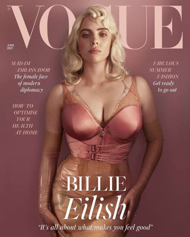 Billie Eilish sorprendió a todos con un inesperado look estilo Madonna