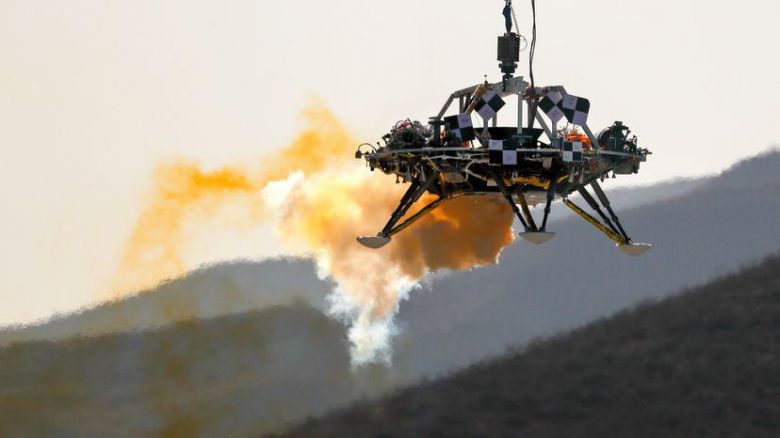 El robot explorador chino Zhurong, aterrizó con éxito en la superficie de Marte