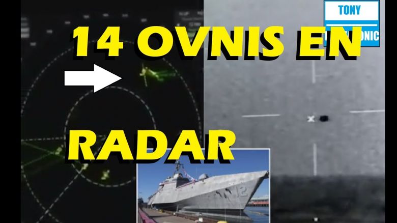 14 OVNIS rodean un barco de guerra: el Pentágono confirma la veracidad de las imágenes del radar