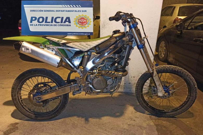 La Policía recuperó una costosa motocicleta que había sido robada en Banda Norte