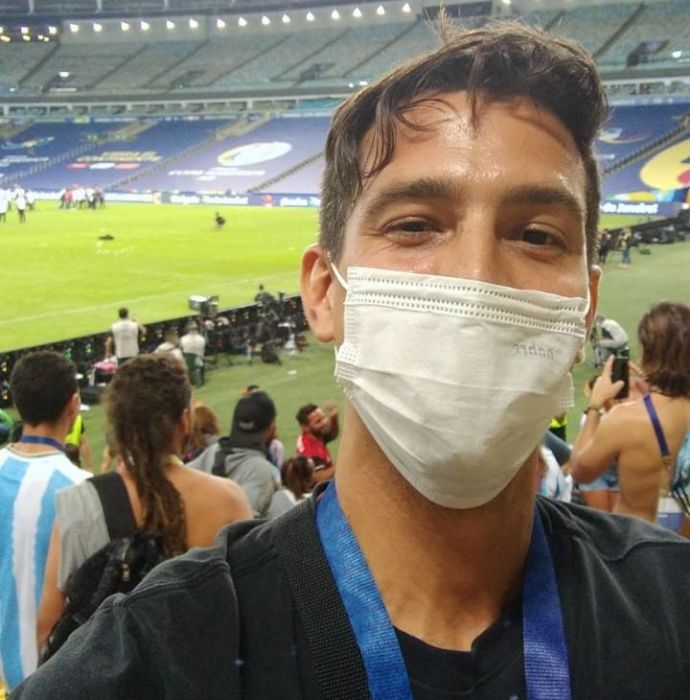 Un riocuartense vivió el Maracanazo de la Selección Argentina