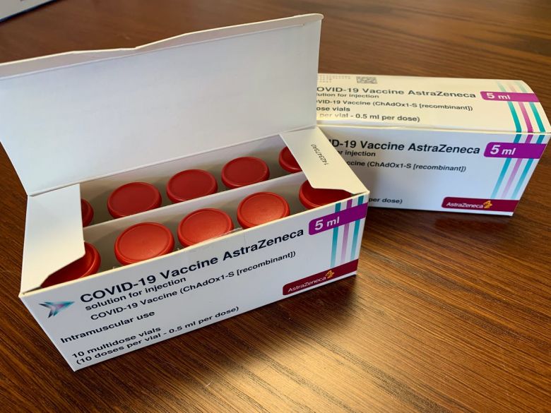 Llegan más de 800 mil dosis de AstraZeneca para reforzar la lucha contra el coronavirus