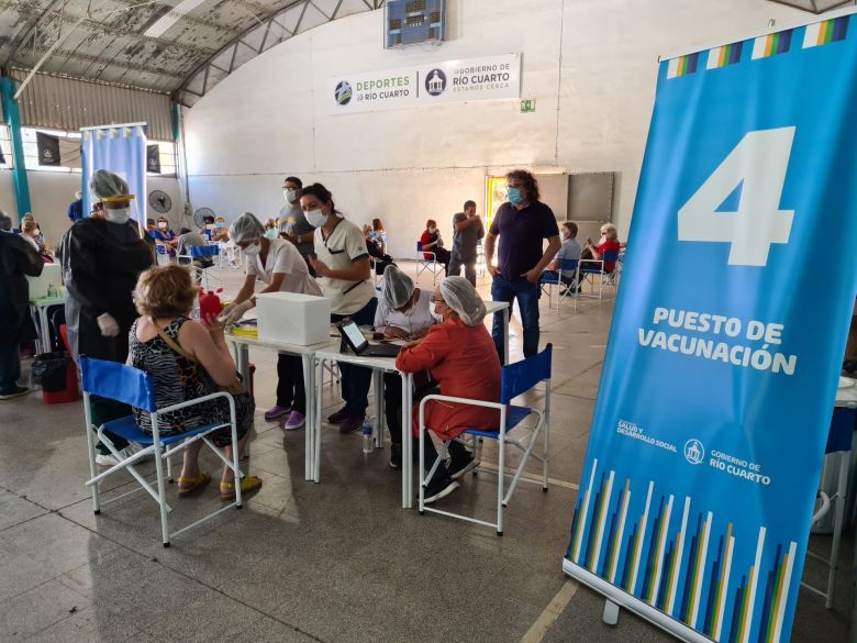 Río Cuarto llegará a los 50 mil vacunados con dos dosis