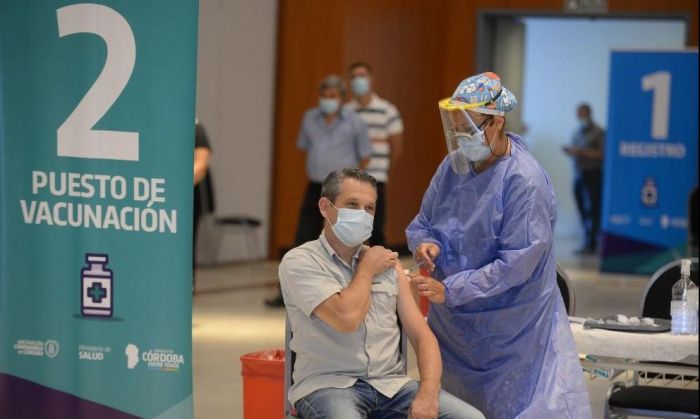 Córdoba superó el millón de personas con dos dosis de vacuna contra el Covid